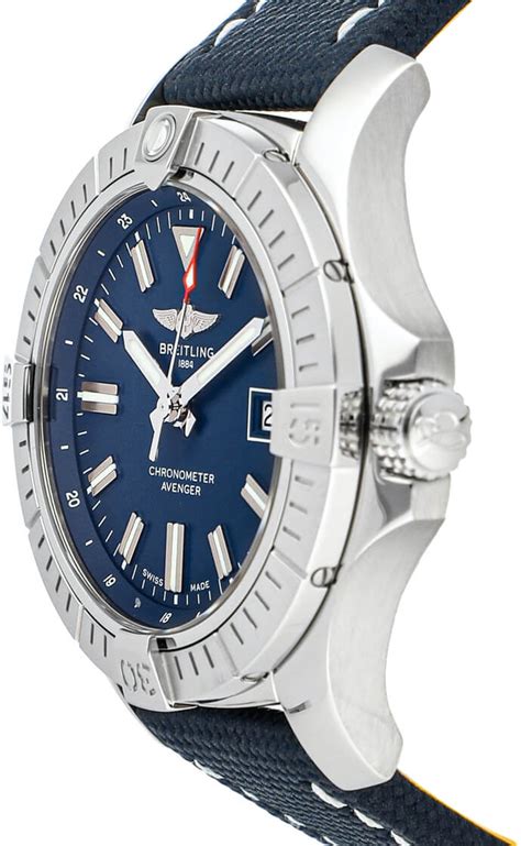 Breitling Avenger Automatic 43 Blue Dial Steel Men's 